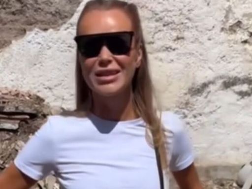 Amanda Holden shares ‘naked in Spain’ video as she leaves UK hours after BGT win