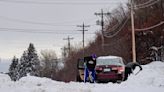 Messy winter storm moving through the Northeast in final act of fierce weather week