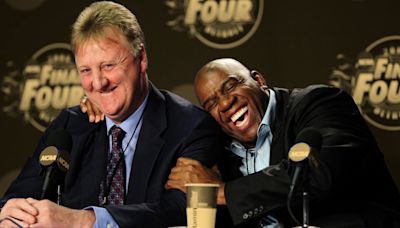 "It's unfortunate that we got cheated in a lot of them games in the playoffs" - Larry Bird's hilarious joke about his rivalry with Magic Johnson