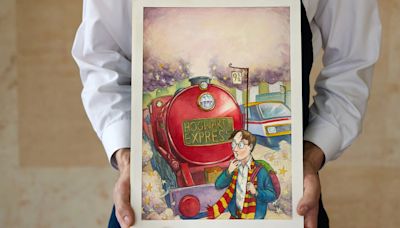 Original Cover Art for the First 'Harry Potter' Book Expected to Fetch $600,000 USD at Auction