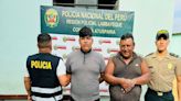 Actitud sospechosa delata a padre e hijo cuando llevaban droga en Chiclayo