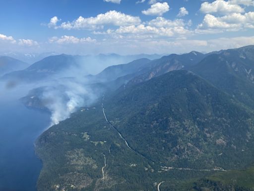 In the news today: Work ongoing on wildfires near B.C.'s Slocan Lake