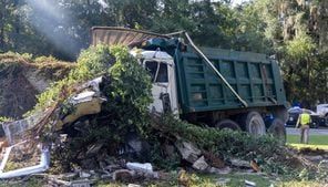 FHP: Dump truck driver killed in Marion County crash