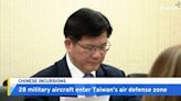 28 Chinese Aircraft Enter Taiwan's Air Defense Zone - TaiwanPlus News