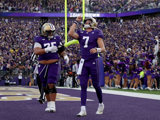 Washington takes down No. 10 Michigan 27-17 in national title game rematch