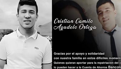 Un joven colombiano fue asesinado a puñaladas en Perú: familiares dicen que el agresor es “esquizofrénico”