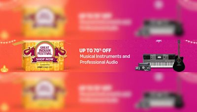 Up To 70% Off On Musical Instruments & Personal Audio