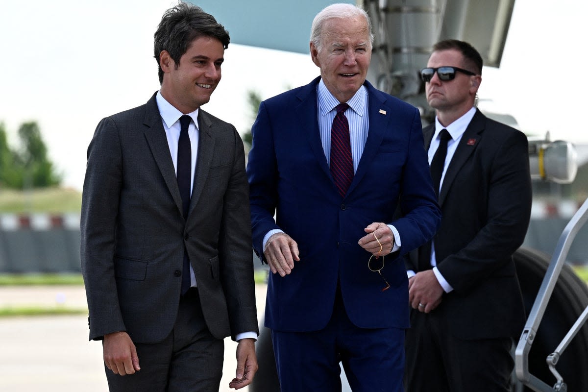 Biden marks D-Day anniversary as he aims to shore up ties with Europe - and underscores Trump’s looming threat