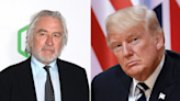 Robert De Niro llama a Donald Trump "monstruo"