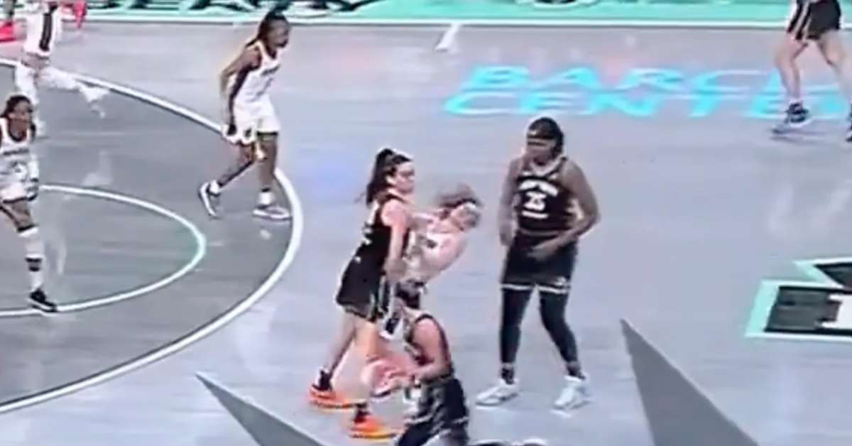 Caitlin Clark Decked In WNBA Game; Video Going Viral - WATCH;