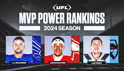 UFL MVP power rankings: Renegades' Luis Perez re-enters after Week 5