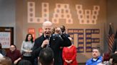 Biden briefly barnstorms metro Detroit, visits UAW hall in first Michigan campaign stop of year