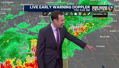 FORECAST: Cluster of storms could bring heavy rain, lightning to our area