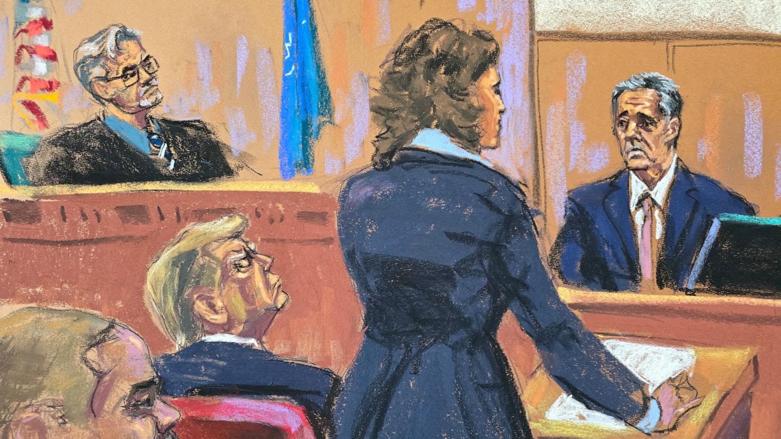 Trump trial live updates: 'Just do it,' Cohen says Trump told him about making Stormy Daniels payment