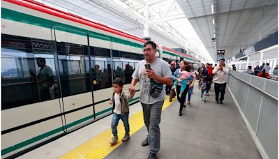 Tren "El Insurgente" cambia de horarios por trabajos de ampliación