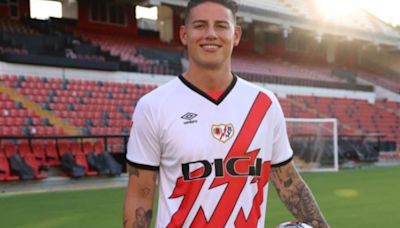 Rayo Vallecano reveló su once para el primer partido de James Rodríguez; ¿va titular?