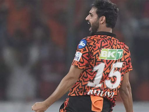 'Jab ball haath mei aayi, tab bhi thoughtless tha' - Bhuvneshwar Kumar relives SRH vs RR one-run thriller | Cricket News - Times of India