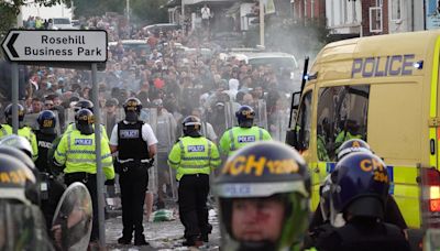 Violent protest breaks out in UK after vigil over stabbing spree: Police