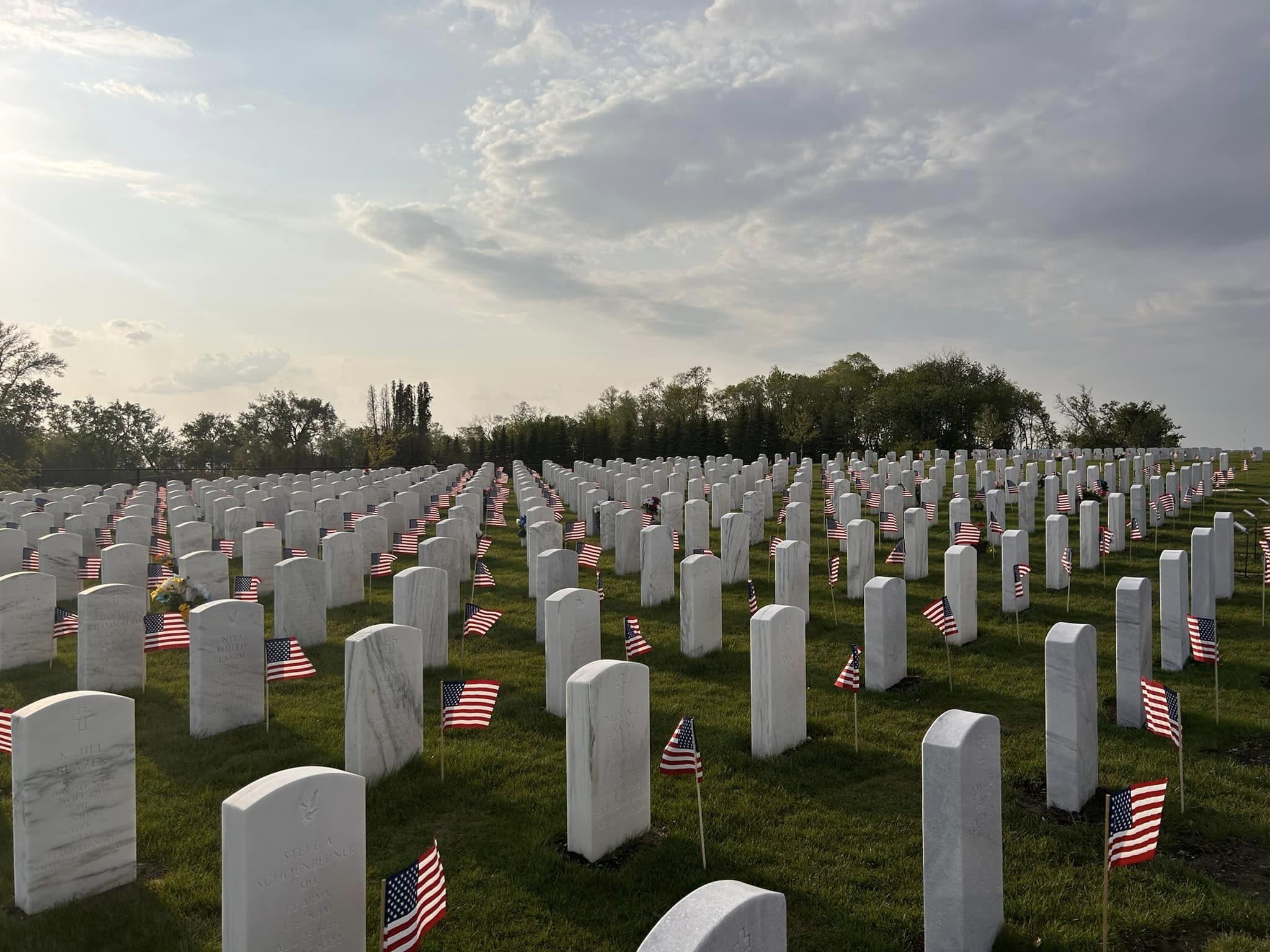 North Dakota veterans cemeteries prepare for the future, ready for Memorial Day crowds