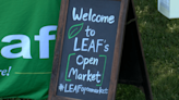LEAF hosts their first open market of their summer season