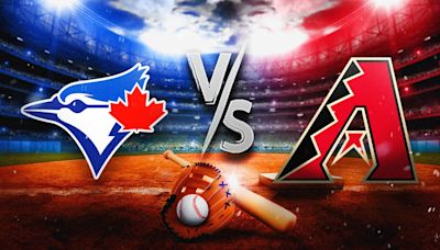 Blue Jays vs Diamondbacks prediction, odds, pick