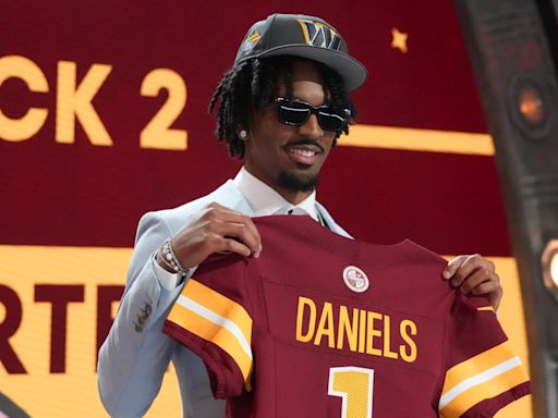 Commanders Punter Graciously Gifts Jersey Number to QB Jayden Daniels