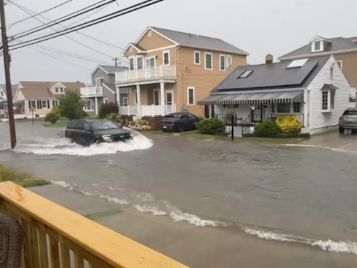 Videos show extent of flooding across Jersey Shore after torrential rain Sunday morning