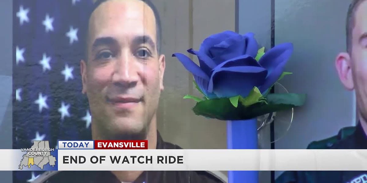 ‘End of Watch’ ride honors fallen Vanderburgh Co. Deputy