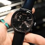 二手全新店家CK手錶 全新實拍新款瑞士腕錶直徑43 Calvin Klein男士商務時尚鋼帶三眼計時多功能日曆男錶K8M