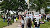 Following deaths in Rafah, pro-Palestinian rally held outside State Capitol