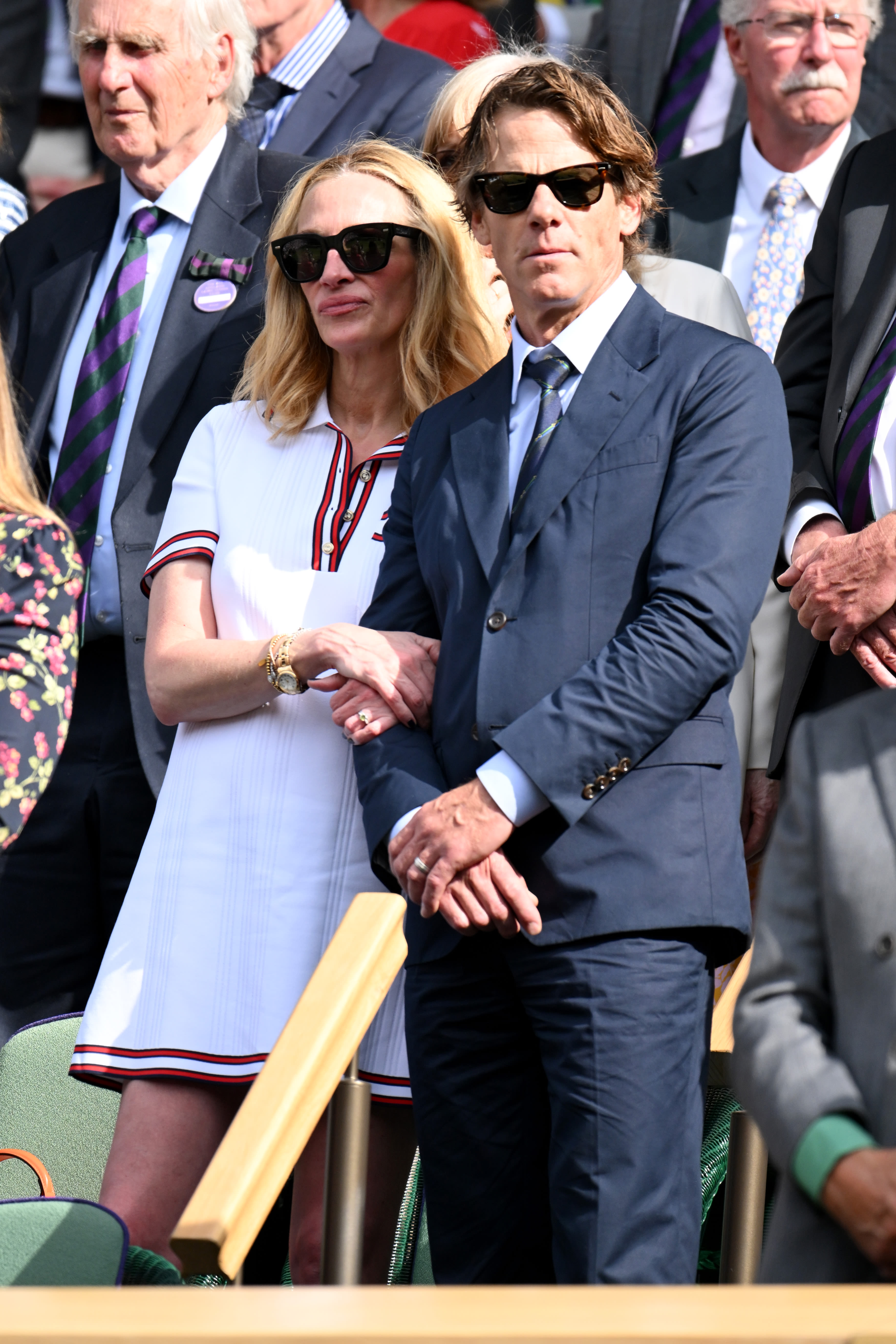 Julia Roberts’ Husband Danny Moder ‘Decisively’ Outshone Wife With Fashion Choices at Wimbledon