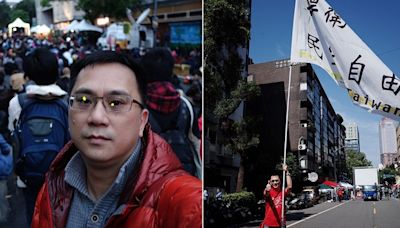 486先生「台灣這10年根本沒進步」 明上街參戰「我藐視國會」｜壹蘋新聞網