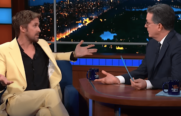 Ryan Gosling Aces ‘Colbert Questionert’ With ‘Best Sandwich’ Answer No One Saw Coming