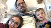 Dad, 42, was perfectly healthy when a mystery illness began 'slowly chewing' on his brain