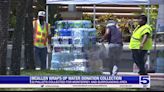 22 pallets of water donated to Nuevo Leon