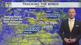 Winds begin to improve starting Wednesday