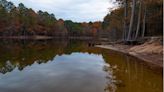 Unusually low reservoir levels reveal remnants of submerged town from 1980s: 'For years, these ruins have been virtually invisible'