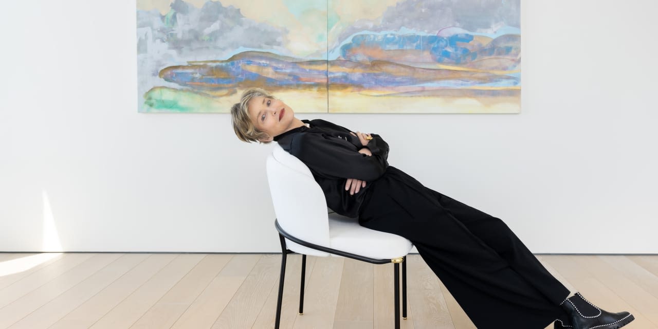 Actress—and Now Painter—Sharon Stone on Her Newfound Success. ‘I Feel Free Now.’