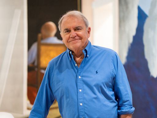 Julio Larraz celebra la vitalidad de sus 80 años pintando la 'soledad desconcertante'