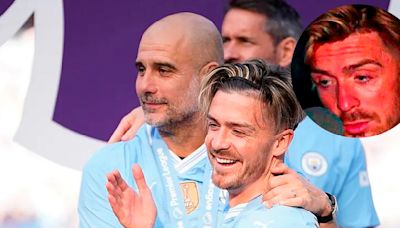 El espectáculo de Grealish: así llegó y así se fue de la fiesta del City tras el campeonato