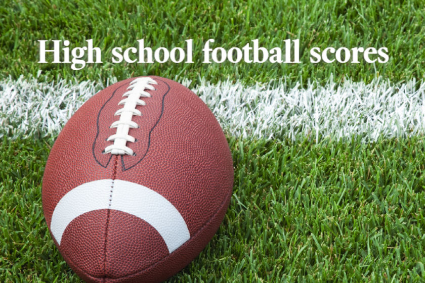 High school football: Thursday's and Friday's scores