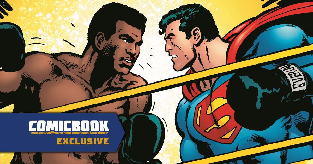 DC Reveals Superman vs. Muhammad Ali Collectors' Edition First Look (Exclusive)