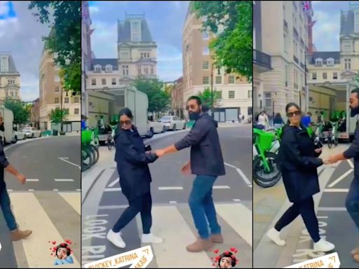 'Breach of privacy, disappointment': Angry Katrina Kaif pulls Vicky Kaushal back as fans film them on London Street; netzines irked