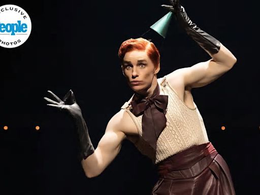 Eddie Redmayne Says 'Willkommen' to Broadway in First Production Photos from “Cabaret” Revival (Exclusive)