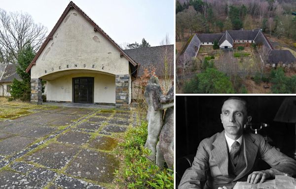 Creepy love den of Hitler’s propaganda chief Joseph Goebbels being given away for free after decades with no buyers