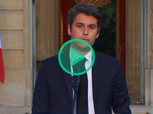 Législatives 2024 : Gabriel Attal va présenter sa démission lundi à Emmanuel Macron, mais…