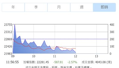 拜登退選／川普氣勢旺擔心強索保護費 台股暴跌700點台幣貶破32.8元