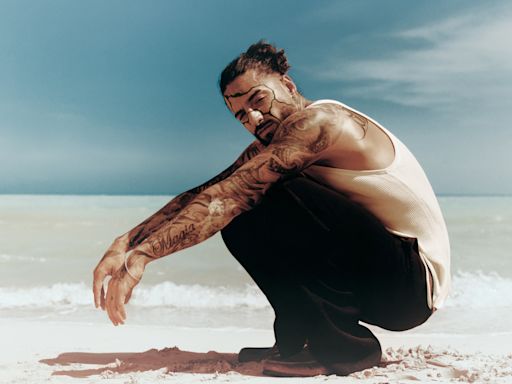 Maluma en la playa