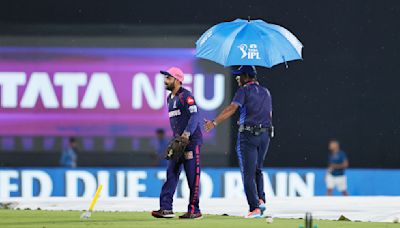 RR vs KKR Highlights, IPL 2024: Rain forces washout in Guwahati; Rajasthan slip to Eliminator match vs RCB