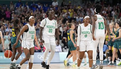 Nigeria surprises Aussies in Olympic women's basketball with 1st win since 2004